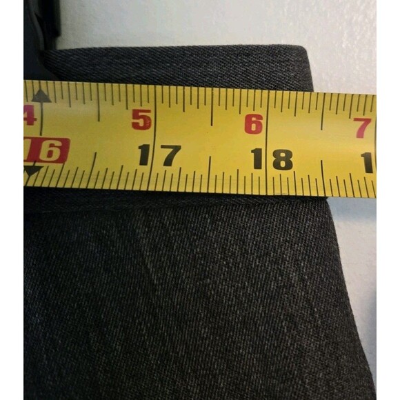 Brooks Brothers Pants 37x30 Madison 100% Wool Grey Flat Front Dress Business - Picture 6 of 9